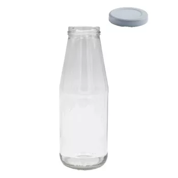 Befőttes üveg  500ml paradicsomos+tető bordás