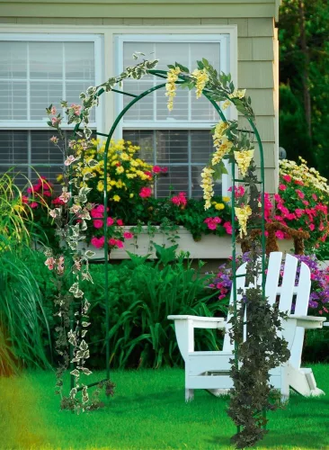 Növénykapu pergola zöld Classic Arch 1,2x0,4x2,4