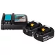 Makita 18V LXT 2x5,0Ah akku+DC18RC töltő készlet