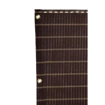 Árnyékoló háló  1x 5m 85% Havana barna