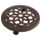 Kerekes cserép alátét  kör 30cm aluminium