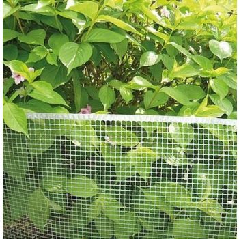 Kertirács műanyag 0,5x5m 10x10 NortSquare Ezüst