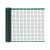 Kertirács műanyag 0,5x5m Nort Square zöld