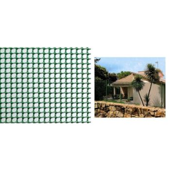 Kertirács műanyag 0,5x25m Cuadranet zöld