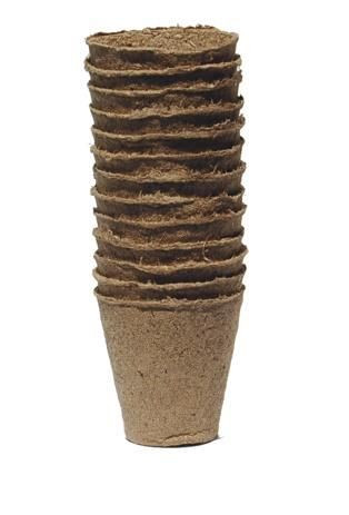 Tőzegcserép 6cm kerek 24db Nortene