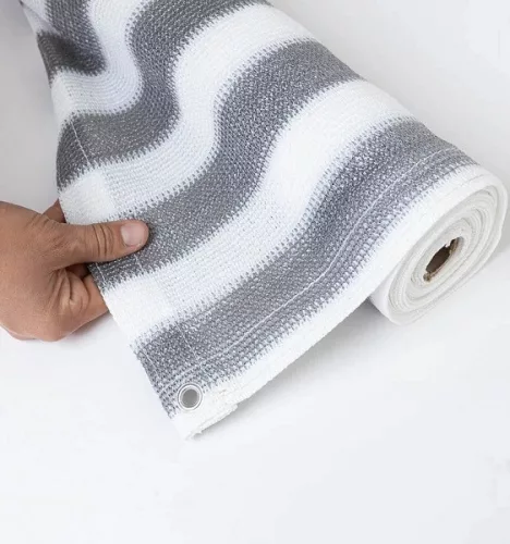 Belátásgátló erkélyháló fűzőlyukkal 0,9x5m Easy