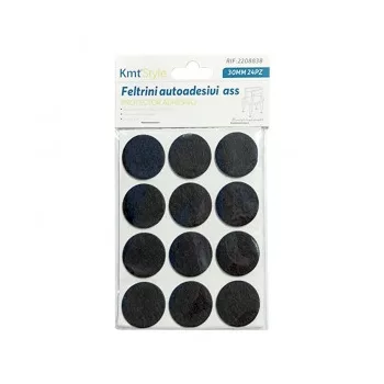 Padlóvédő bútorfilc 12db-kör 30mm öntapadós