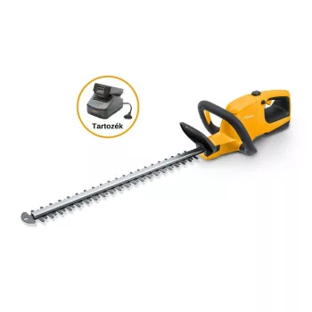 Stiga-HT100e akkus sövényvágó Kit akku+töltő