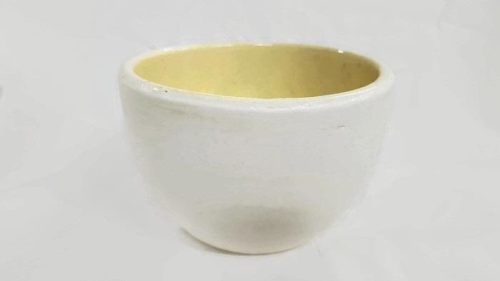 Kaspó kerámia 13,5cm fehér