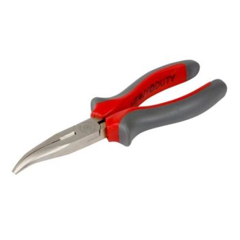 Erősített nyelű hajlított csőrű fogó 160mm