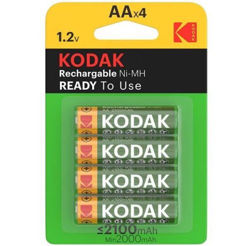 Elem Kodak Akkumulátor ceruza AA 2100 mAh 4db/cs