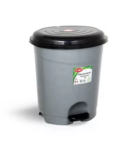 Pedálos szemetes 12L-es antracit ECO