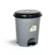 Pedálos szemetes 12L-es antracit ECO