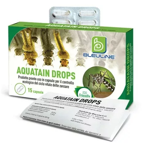 Szúnyog-lárva írtó kapszula 15db/levél