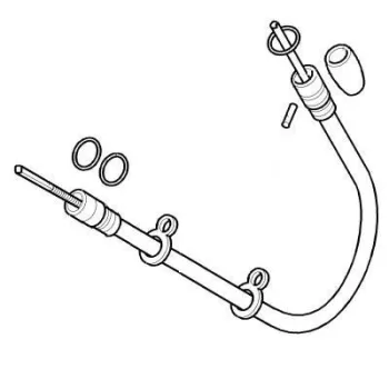 OM flexibilis tengely+cső (OM440BP)