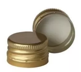 Borosüveg tető fém 31,5mm arany /alacsony/