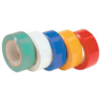 Szigetelő szalag 17mmx10m 6db-os klt. színes