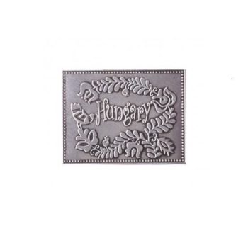 Hűtőmágnes "Hungary népmese" ezüst