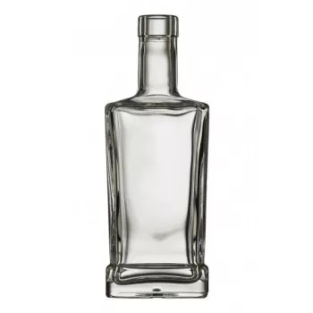 Üveg 0,5L szögletes king quadra