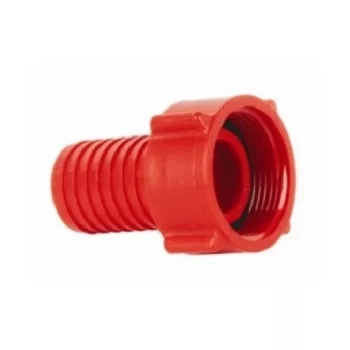 Tömlővég piros  1/2"- 3/4"B