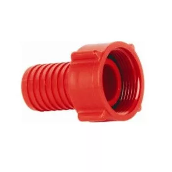 Tömlővég piros  3/4"- 3/4"B
