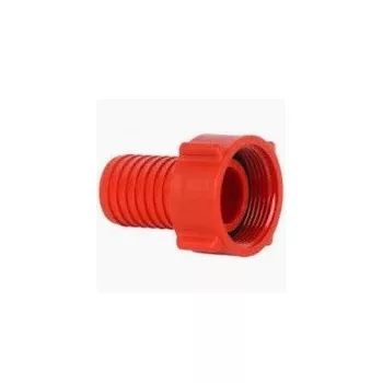 Tömlővég piros 1"-5/4"B