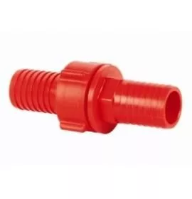 Tömlőösszekötő piros  1/2"-1/2"-1/2"