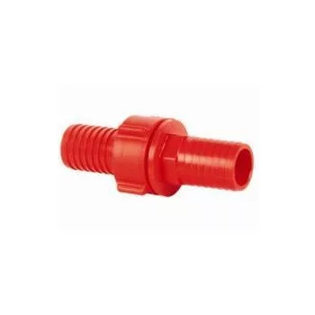 Tömlőösszekötő piros  1/2"-3/4"-1/2"