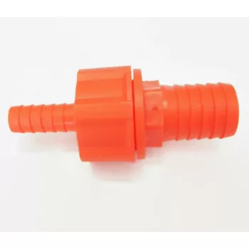 Tömlőösszekötő piros  1/2"-1"-1"