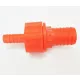 Tömlőösszekötő piros  1/2"-1"-1"