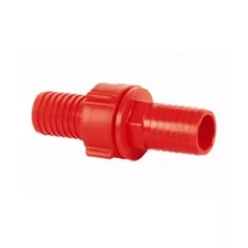 Tömlőösszekötő piros 1"-5/4"-5/4"