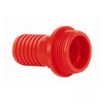 Tömlővég piros  1/2"- 1/2"K