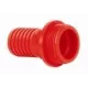 Tömlővég piros  3/4"- 3/4"K