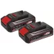 Einhell-2x2,5Ah PXC TWINPACK