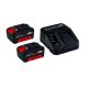 Einhell-PXC Starter kit 2x18V/3,0Ah akku és töltő