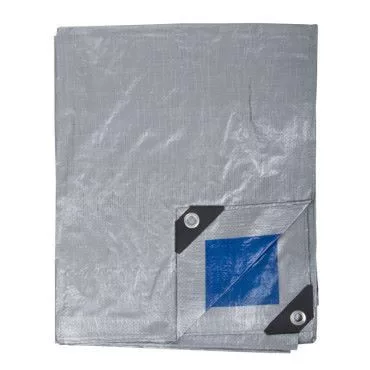 Ponyva 8x12m 110g/m2 UV ezüst