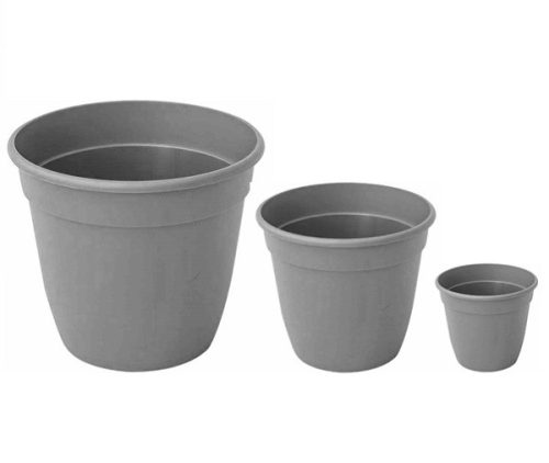 Virágcserép Top Ültető 18cm antracit