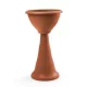 Virág kehely Colonna 70cm Terra