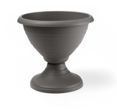 Virág kehely Campana 39cm szürke