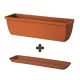 Balkonláda+ alj 100cm Top Terra/Teraszláda