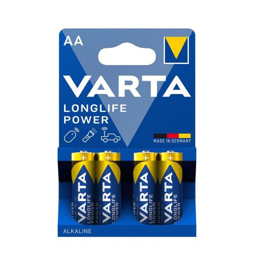 Elem Varta ceruza AA tartós Longlife Power 4db/cs