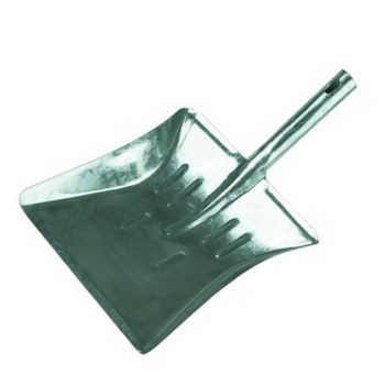 Szemeteslapát fém horganyzott Festa