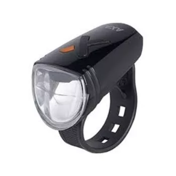 Lámpa első  tölthető  8 lux AXA  greenline 8