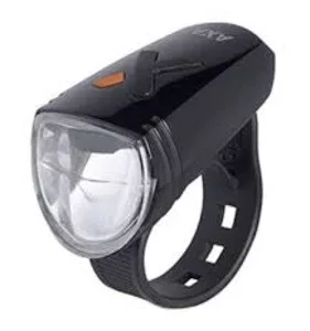 Lámpa első  tölthető  8 lux AXA  greenline 8