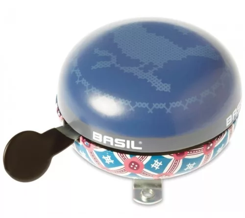 Csengő Basil acél 80 mm big-bell boheme indigókék