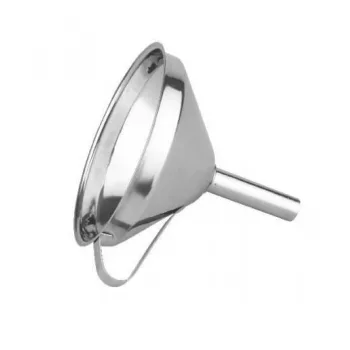 Tölcsér 14cm rozsdamentes acél