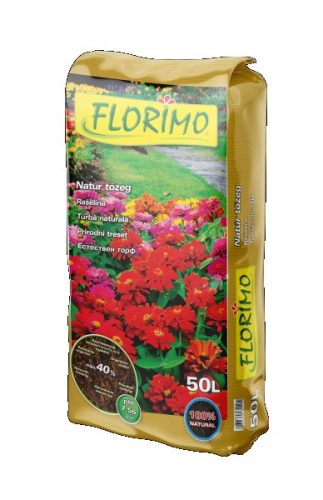 Tőzeg FLORIMO 50L (PH~7,5)