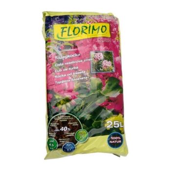 Tőzeg Savanyú Tőzegkocka  Florimo 25 L (PH~4,5)