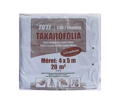 Takarófólia létrázható 4x5m
