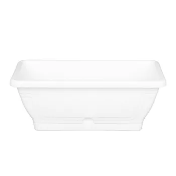 Balkonláda+alj  40cm IL-PE fehér